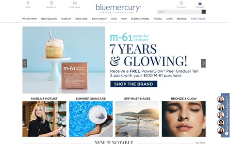 blue mercury website